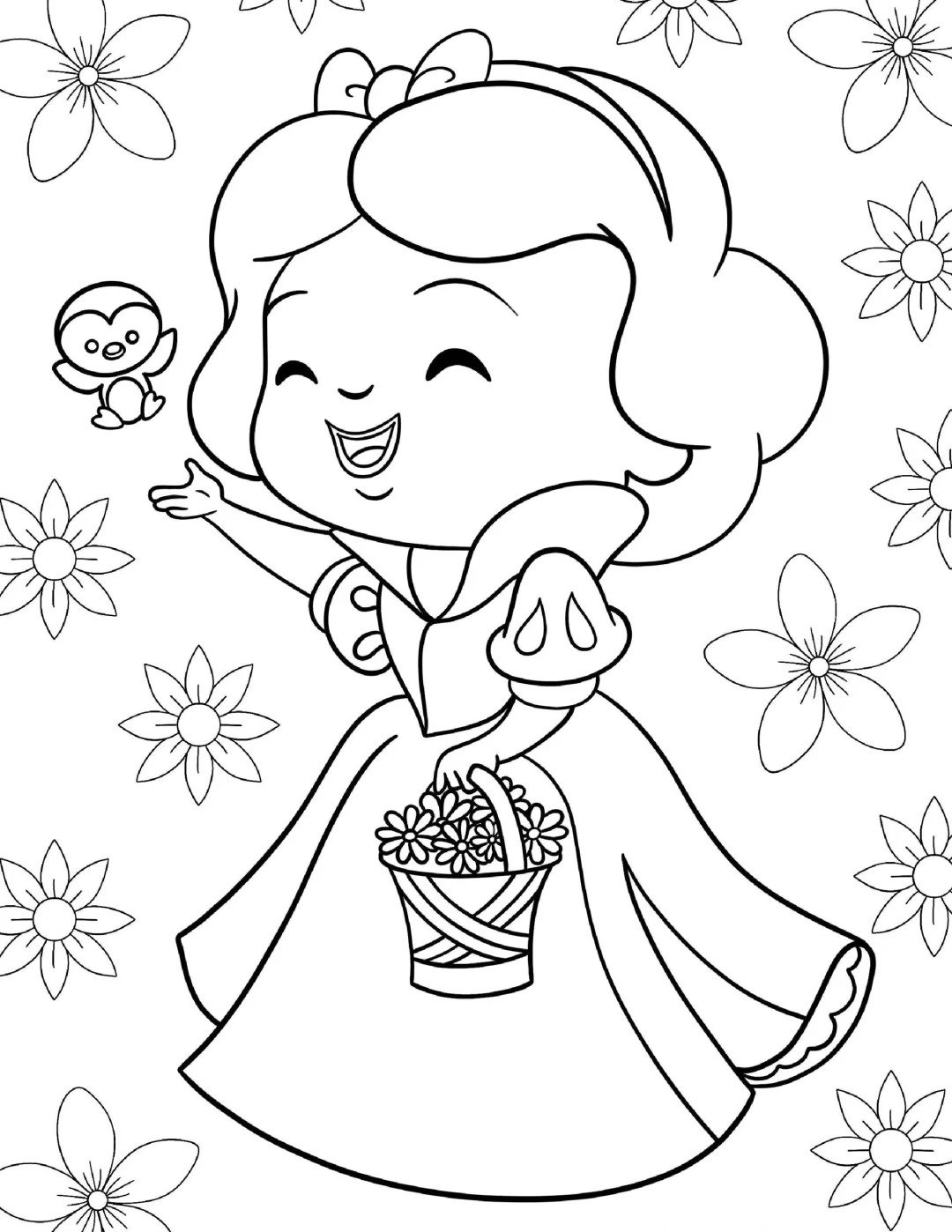 tô màu bạch tuyết 18