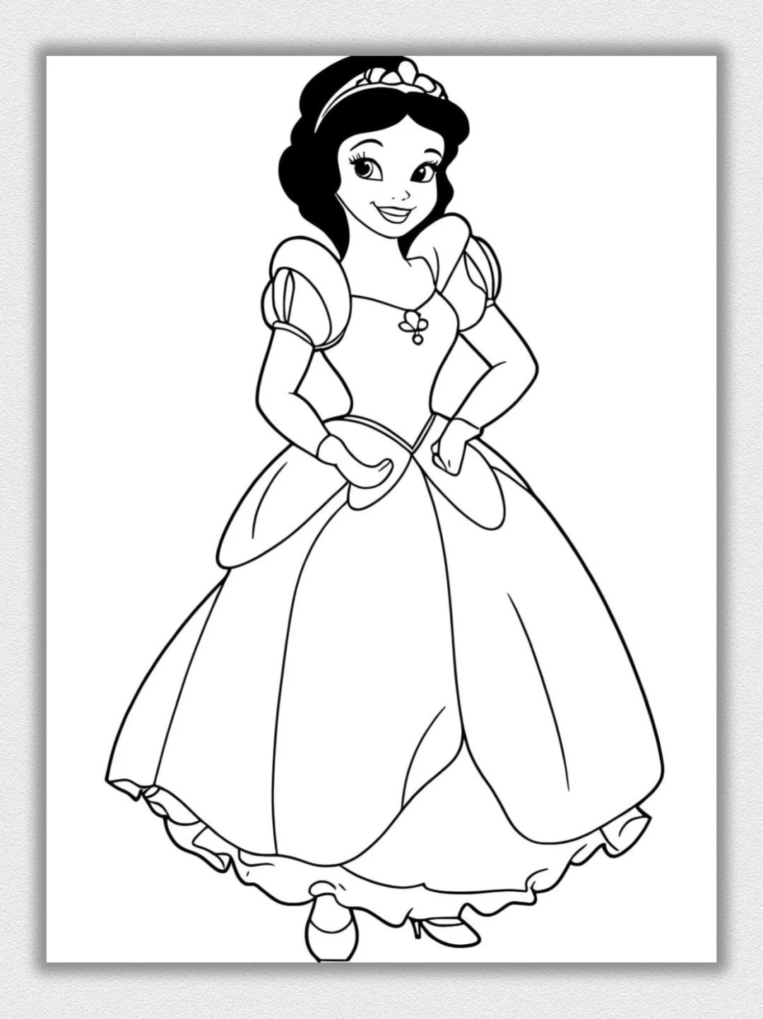 tô màu bạch tuyết 19