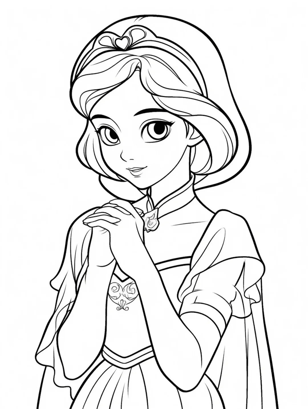 tô màu bạch tuyết 24