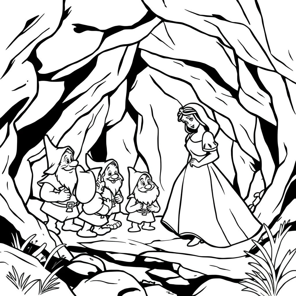 tô màu bạch tuyết 30