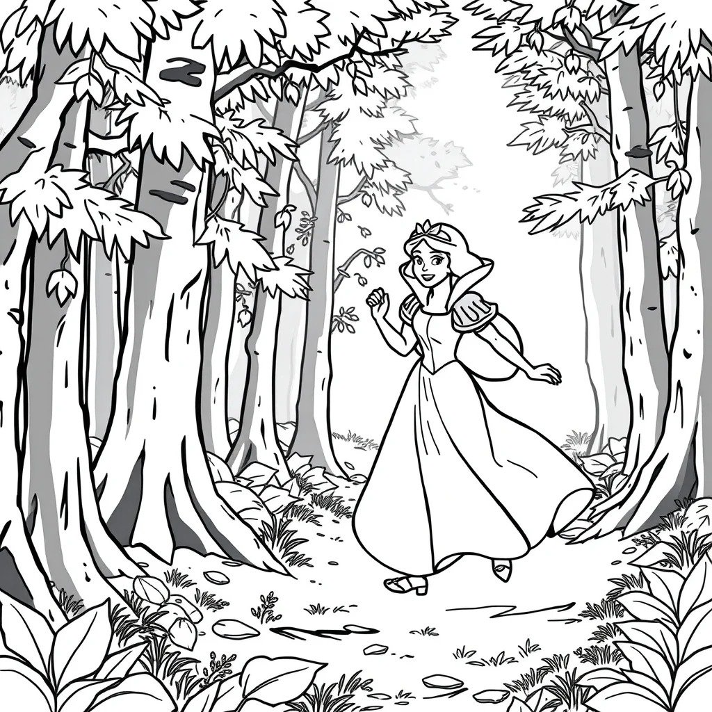 tô màu bạch tuyết 35