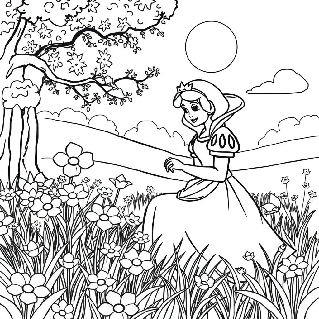 tô màu bạch tuyết 37