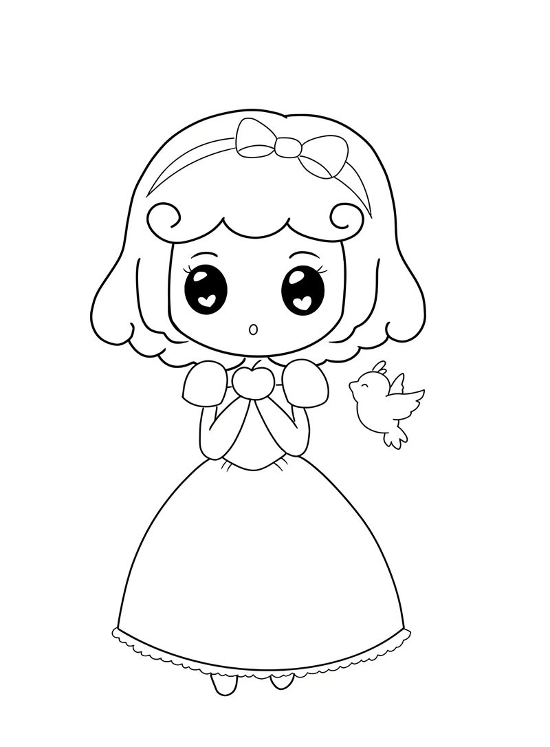 tô màu bạch tuyết 4