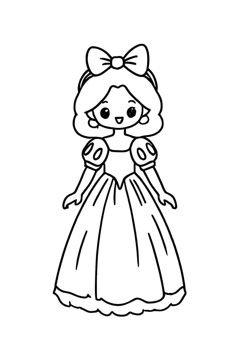 tô màu bạch tuyết 9