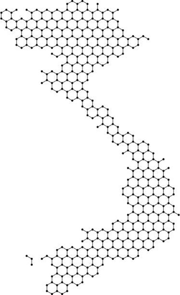 tô màu bản đồ việt nam 1