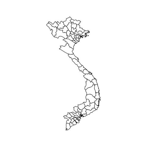 tô màu bản đồ việt nam 12