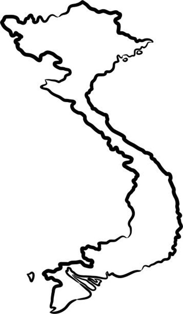 tô màu bản đồ việt nam 2