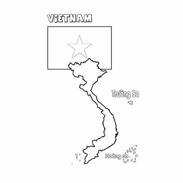 tô màu bản đồ việt nam 38