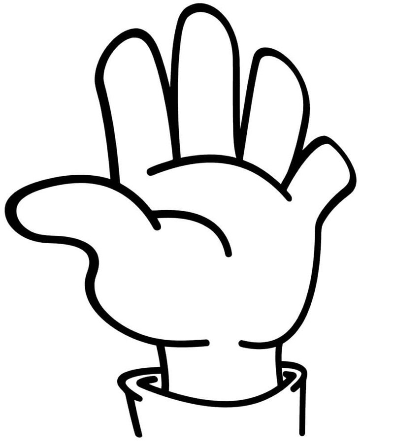 tô màu bàn tay 13