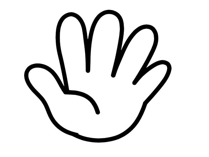 tô màu bàn tay 21