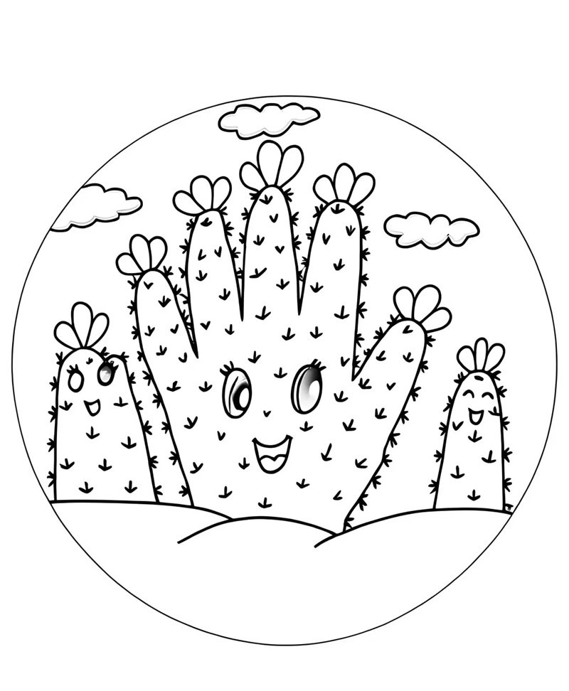 tô màu bàn tay 26