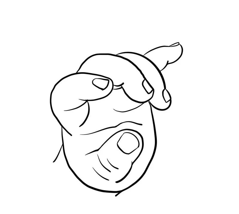 tô màu bàn tay 32