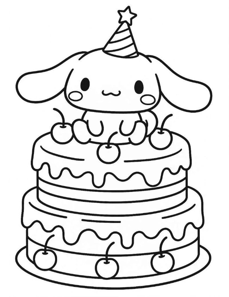 tô màu bánh kem 38