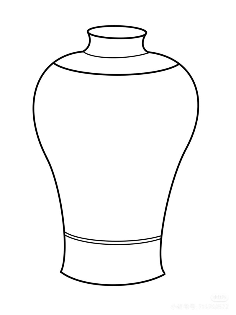 tô màu bình hoa 24