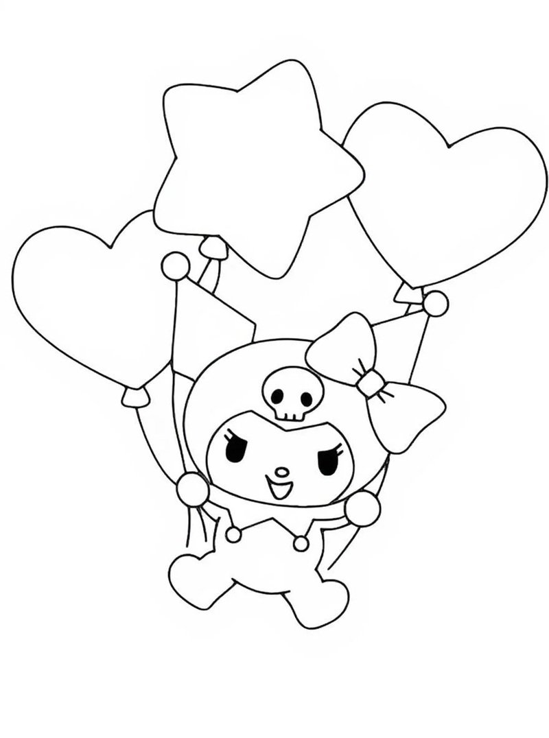 tô màu bóng bay 23