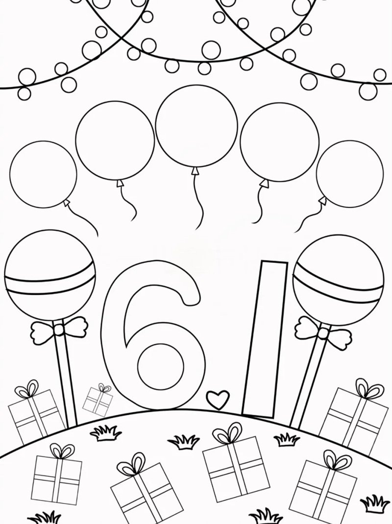 tô màu bóng bay 38