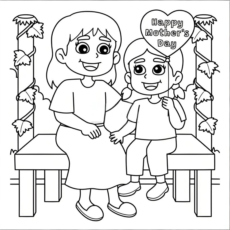 tô màu bóng bay 5