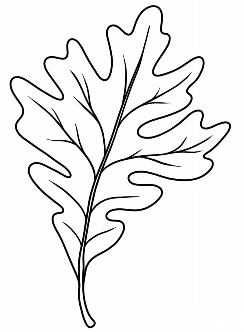 tô màu chiếc lá 37