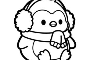 Tổng hợp 77+ tranh tô màu chim cánh cụt cute xỉu