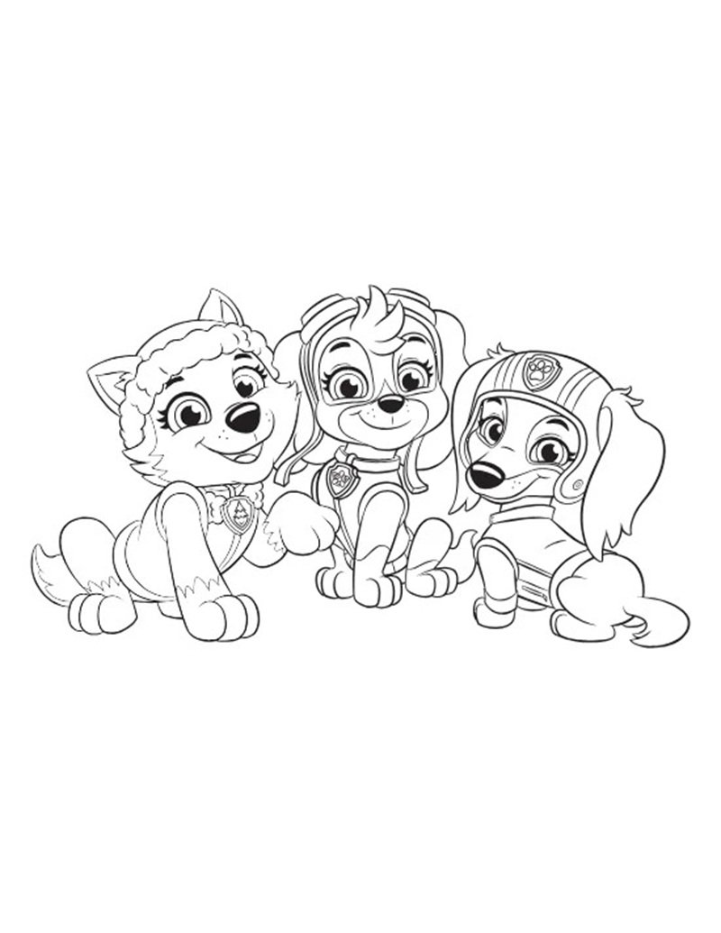 tô màu chó cứu hộ 17