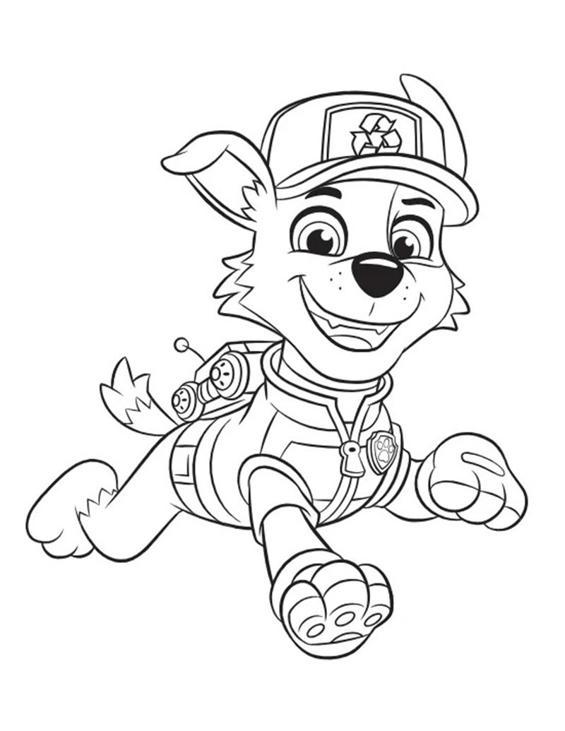 tô màu chó cứu hộ 20