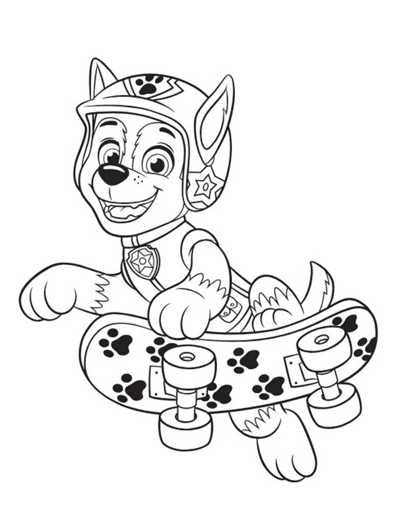 tô màu chó cứu hộ 23