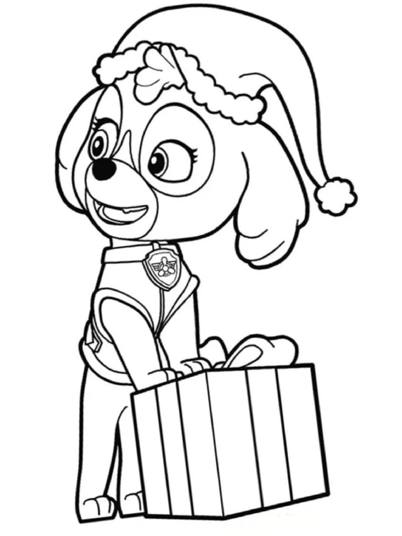 tô màu chó cứu hộ 24