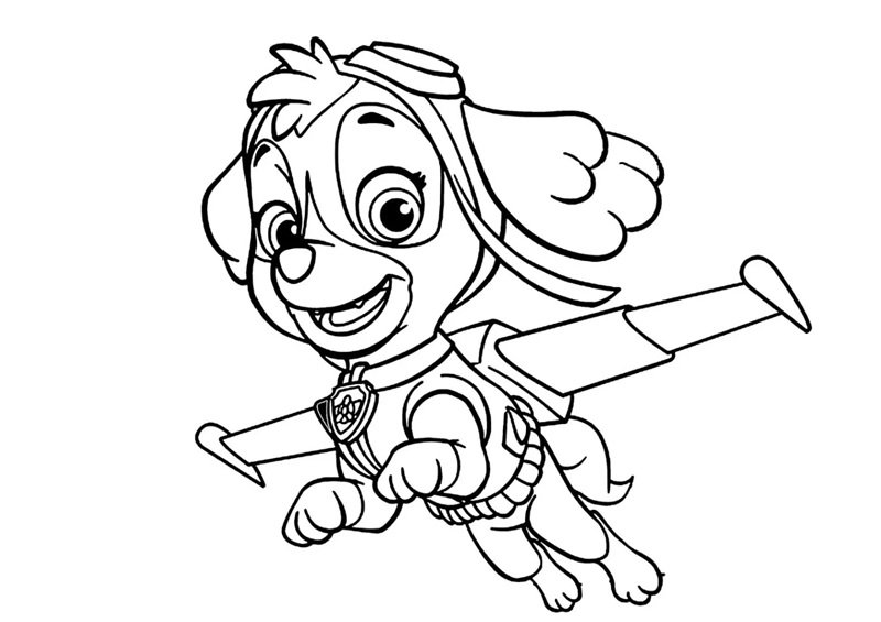 tô màu chó cứu hộ 28