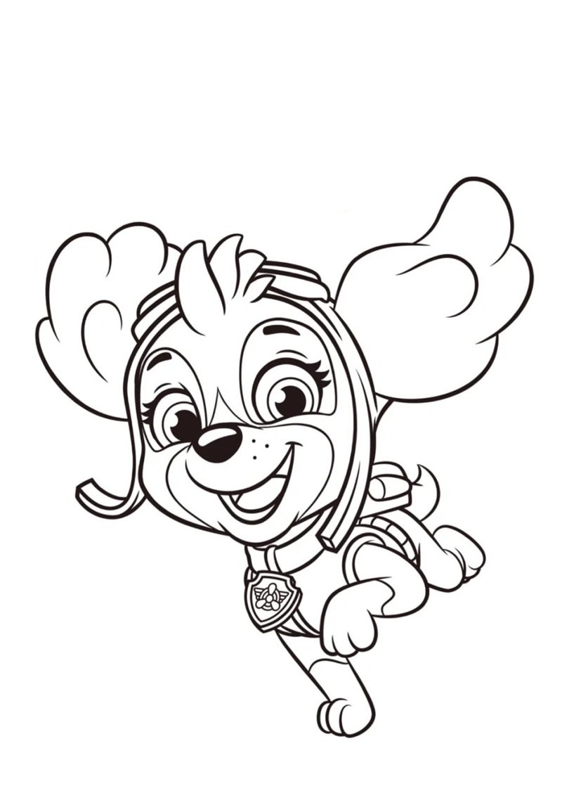 tô màu chó cứu hộ 39