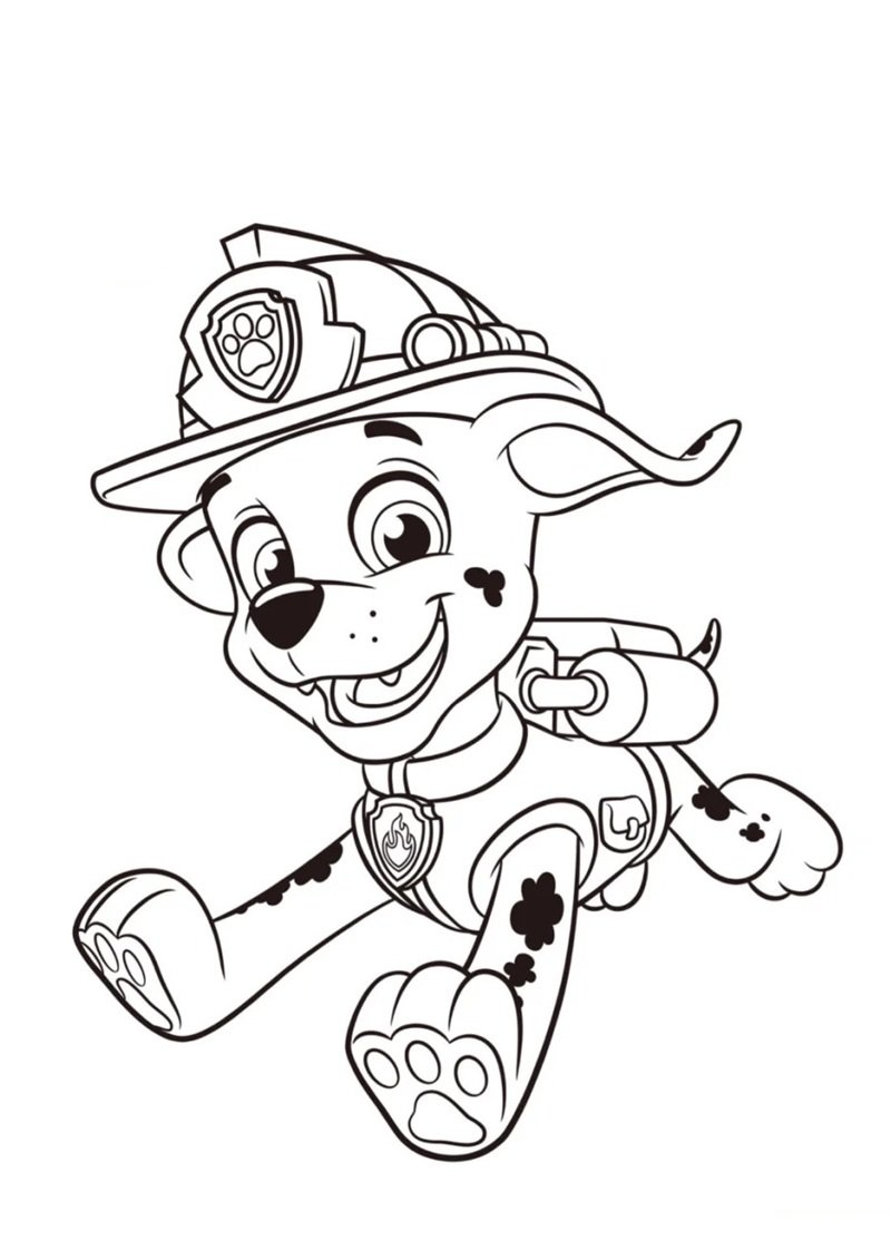 tô màu chó cứu hộ 40