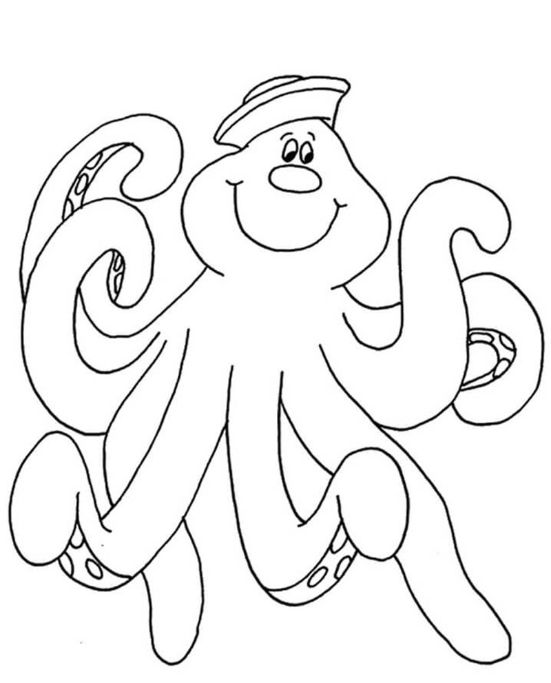 tô màu con bạch tuộc 18