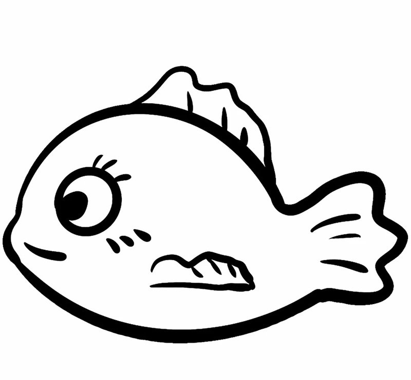 tô màu con cá vàng 28