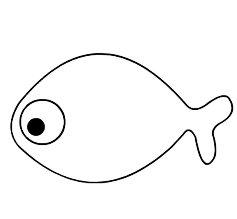 tô màu con cá vàng 30