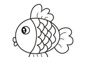 Bộ sưu tập 70+ tranh tô màu con cá vàng siêu dễ thương