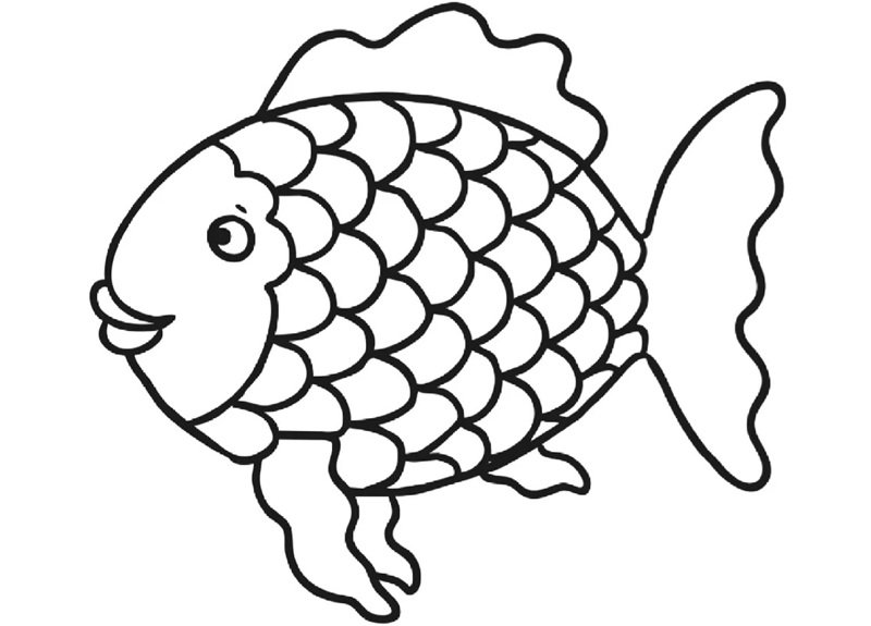 tô màu con cá vàng 37
