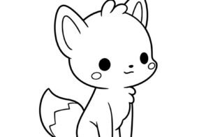 Tải ngay 120+ mẫu tô màu con cáo siêu cute