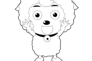 Tổng hợp 55+ tranh tô màu con cừu đáng yêu nhất