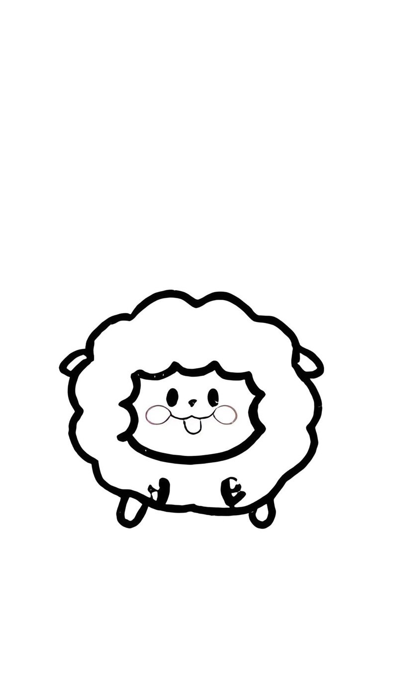 tô màu con cừu 9