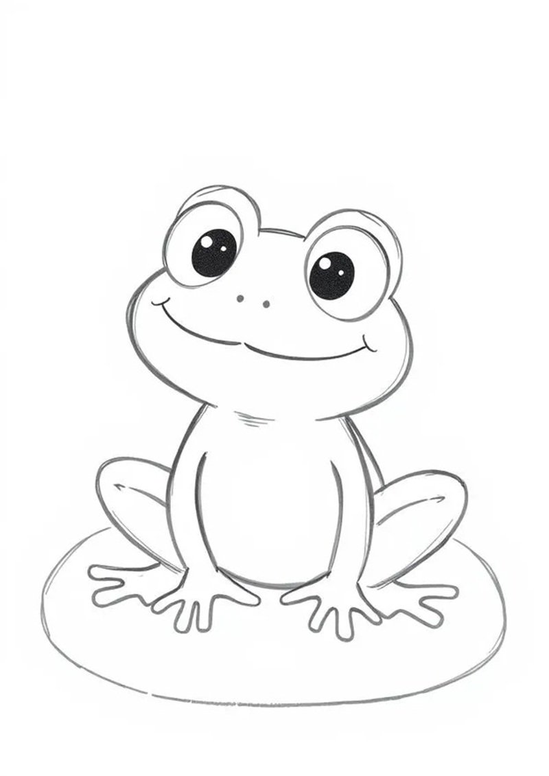 tô màu con ếch 11