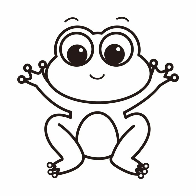 tô màu con ếch 12