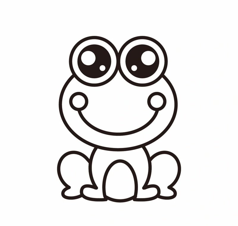 tô màu con ếch 15