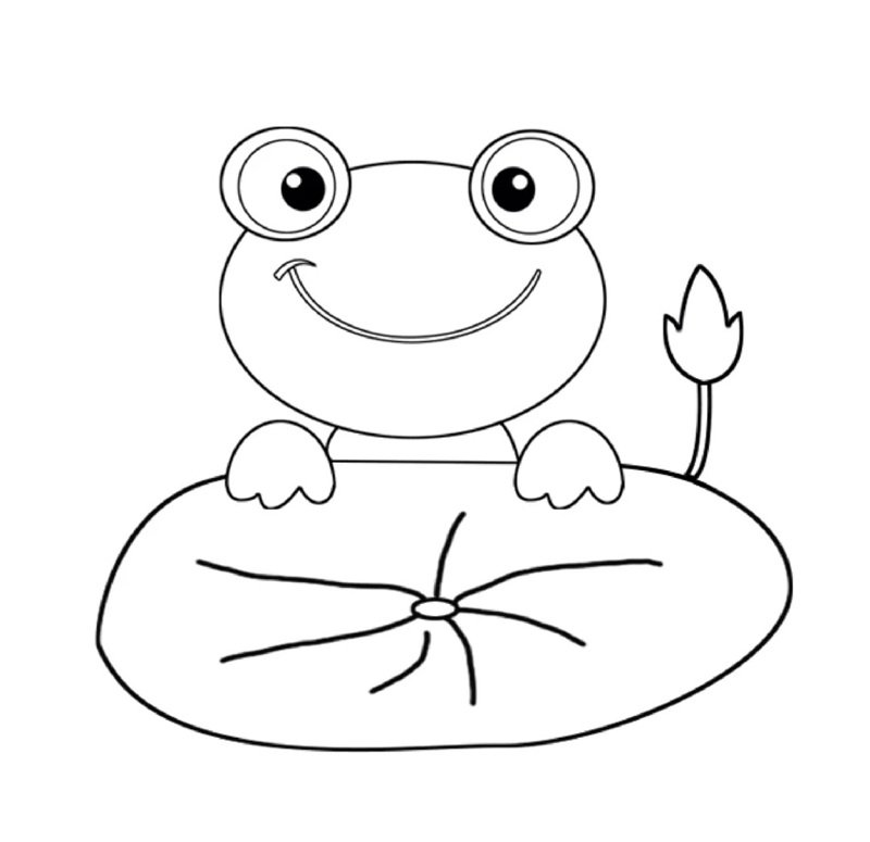 tô màu con ếch 16