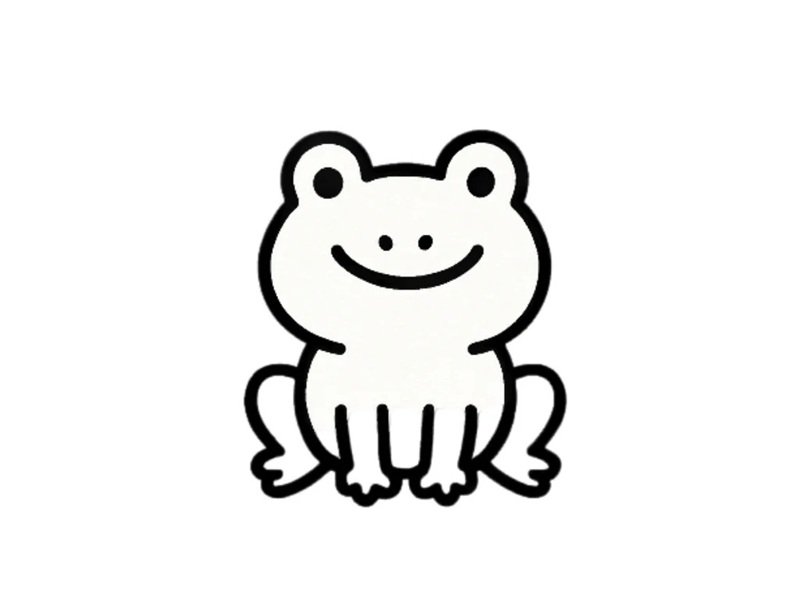 tô màu con ếch 17