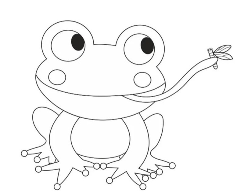 tô màu con ếch 20