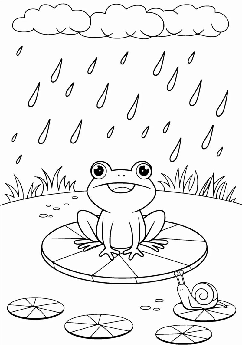 tô màu con ếch 22