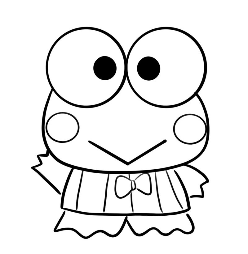 tô màu con ếch 27