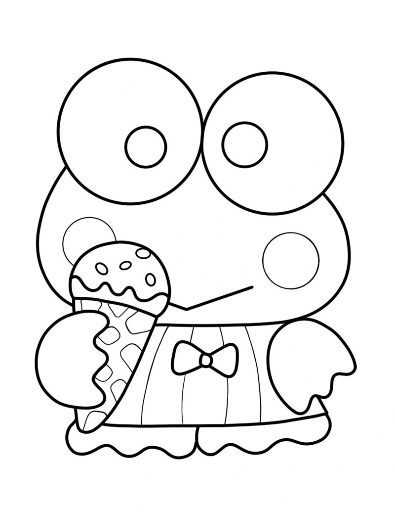 tô màu con ếch 36