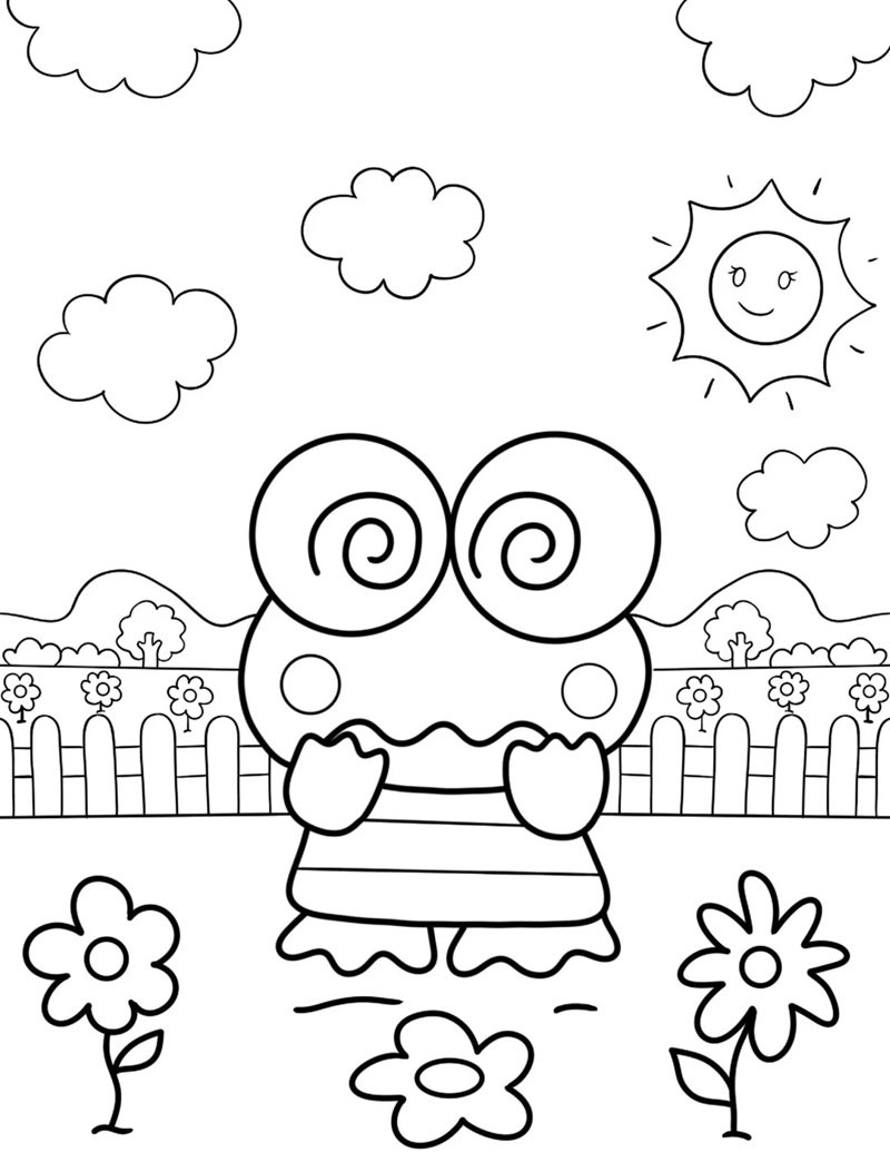 tô màu con ếch 37