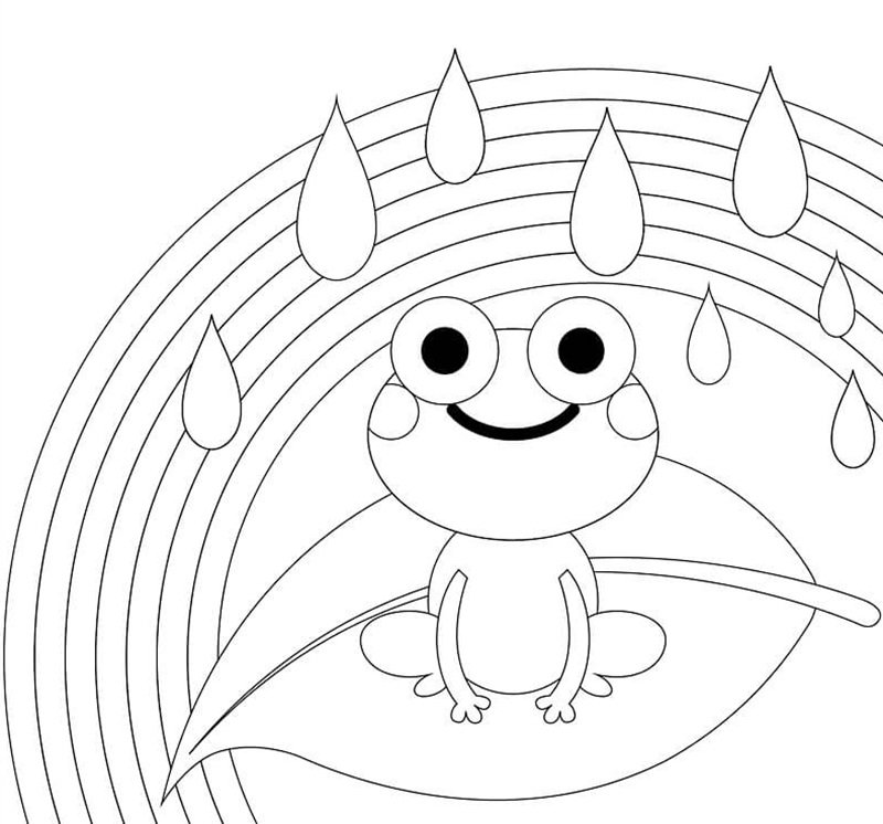 tô màu con ếch 6