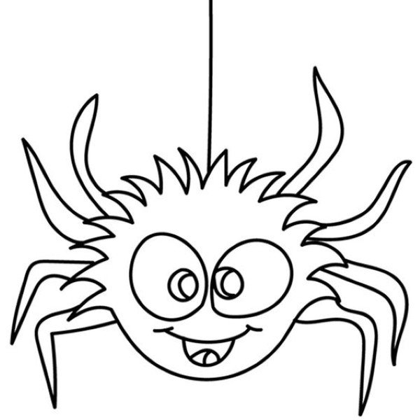 tô màu con nhện 21